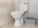 Astina front flush toilet suite white