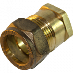 Copper to female compression coupling 15 mm