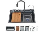 4 - Function Huma black sink
