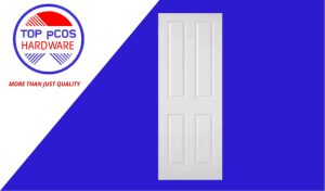 White Molded Door 4 panel